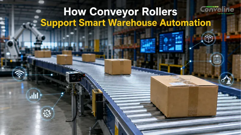 How Conveyor Rollers Support Smart Warehouse Automation
