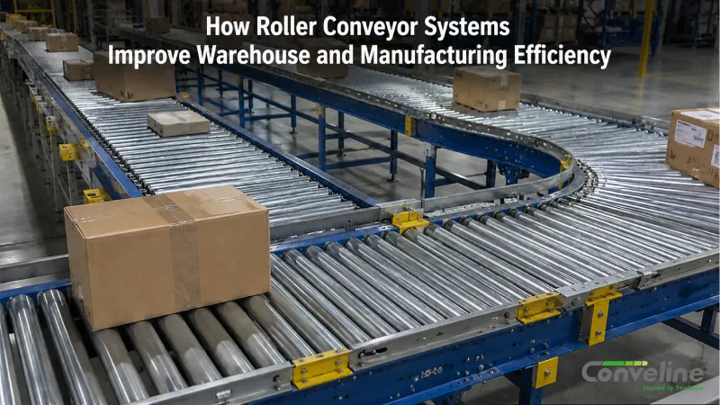 How Roller Conveyor Systems Improve Warehouse and Manufacturing Efficiency